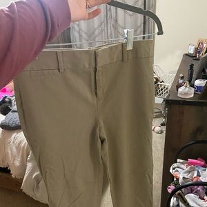 Crown and ivy dress pants tan